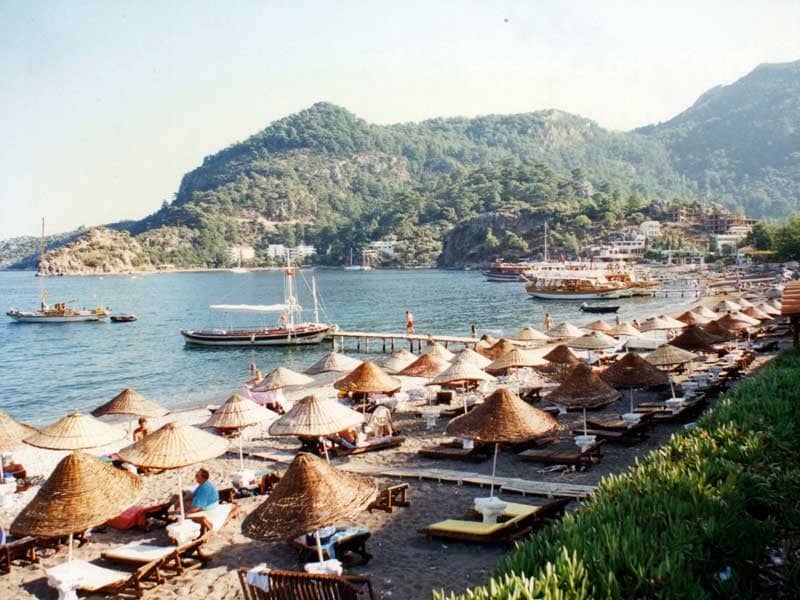 Beach view from Mavi Deniz (1993)