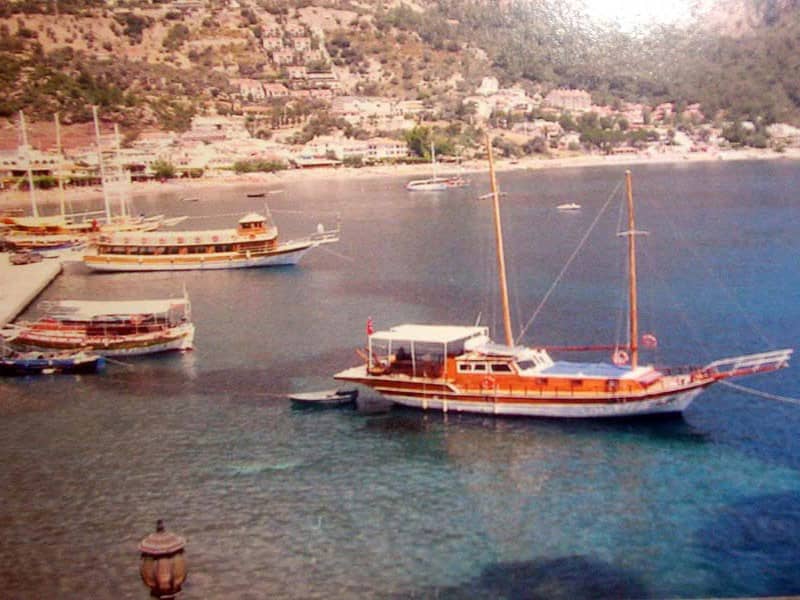 View from Turunç harbour (1995)