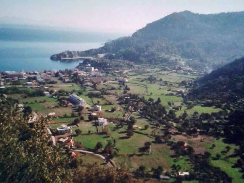 Looking down into Turunç village (date uncertain)