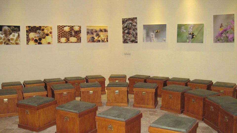 The audio visual theatre at the Marmaris Honey House