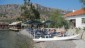 The small beach area at Octopus Restaurant in Söğüt