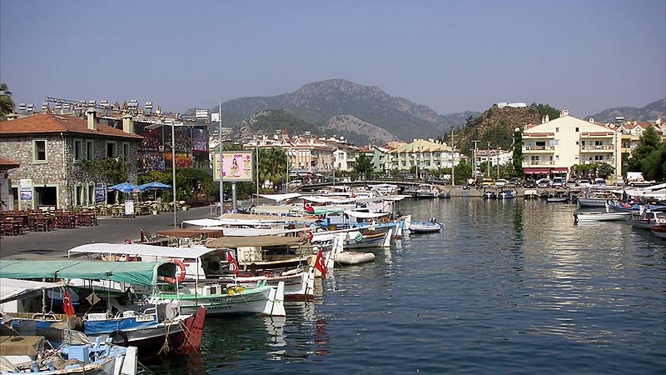 Marmaris - Harbour near the old town