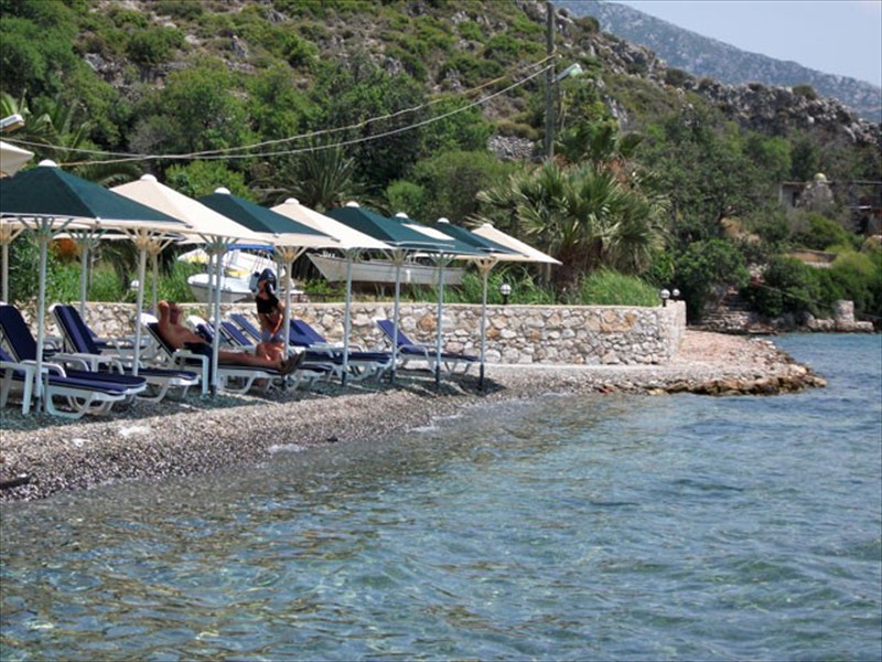 Sögüt - View towards the yacht club