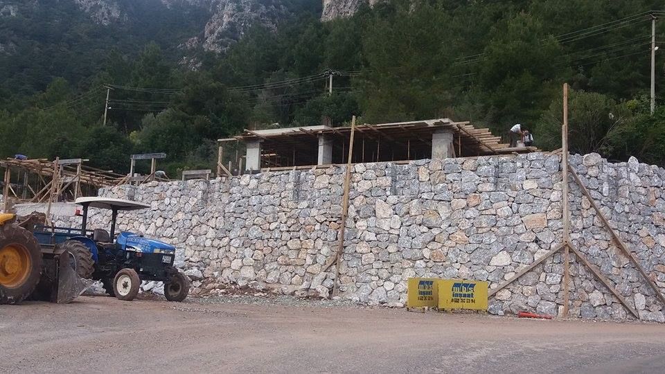 New villas being built on the mountain above Turunç
