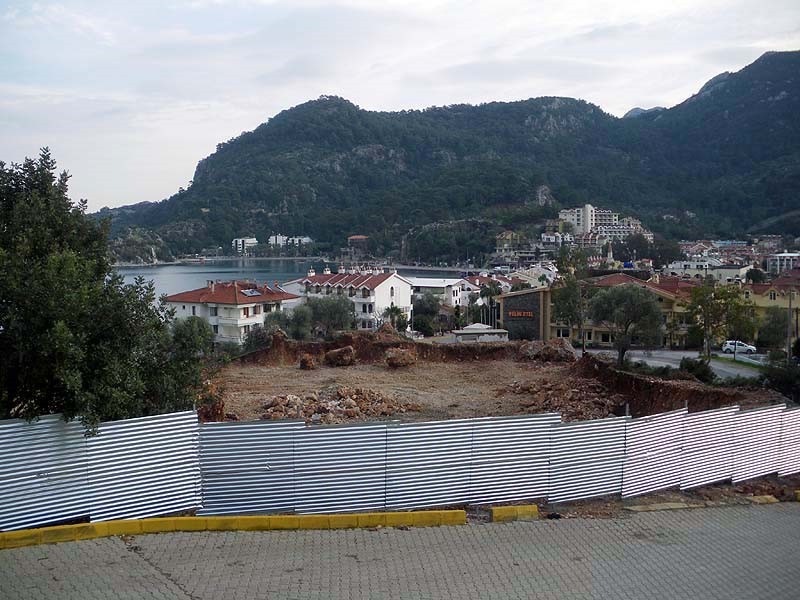 Building underway at the new Turunç Hotel