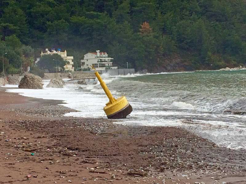 Oh buoy - washed up in a storm